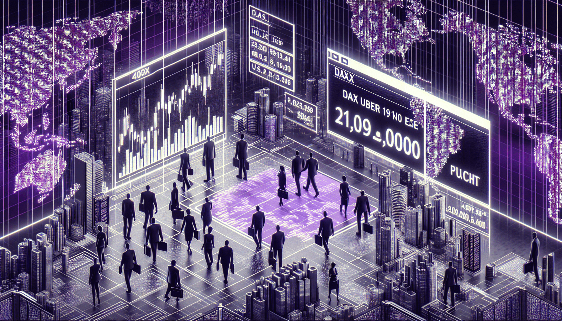 Dax kämpft sich über 19.000 Punkte: Ein Blick auf den Frankfurter Aktienmarkt